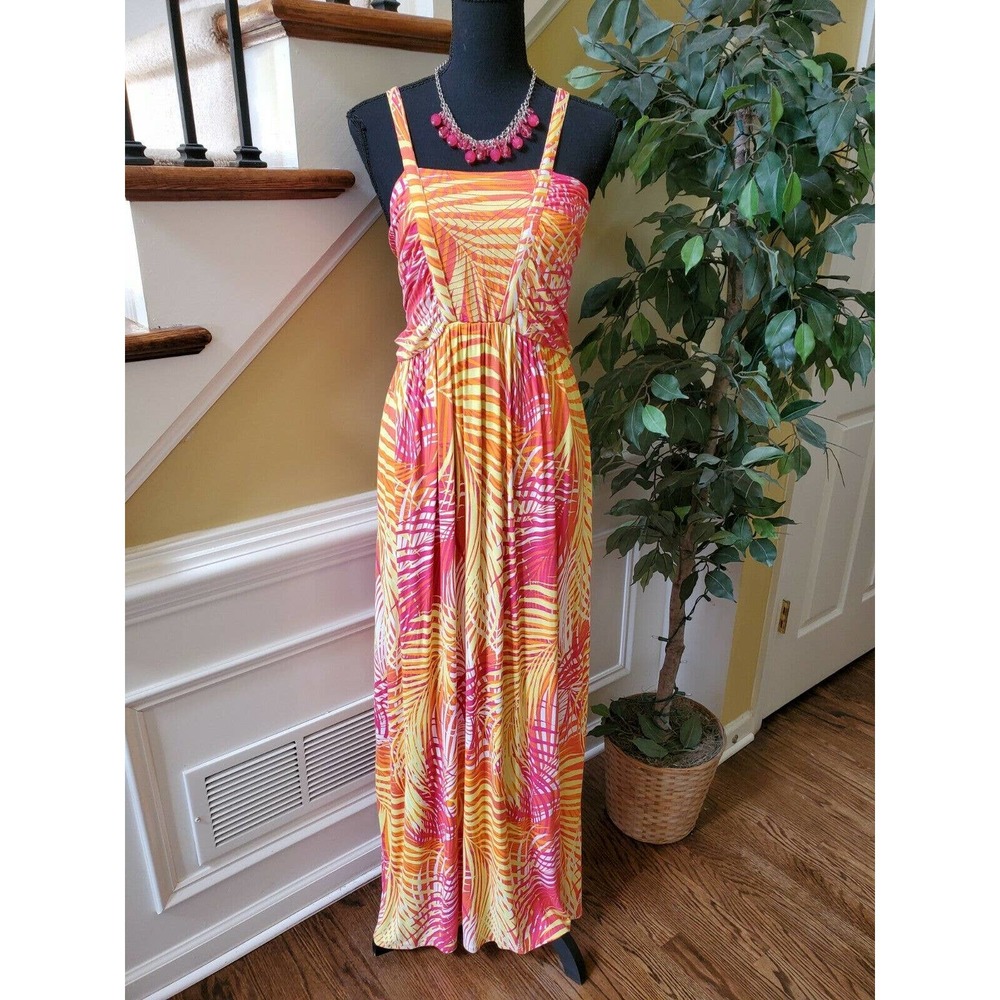 Lane Bryant Maxi Sleeveless Dress Plus Size 14/16